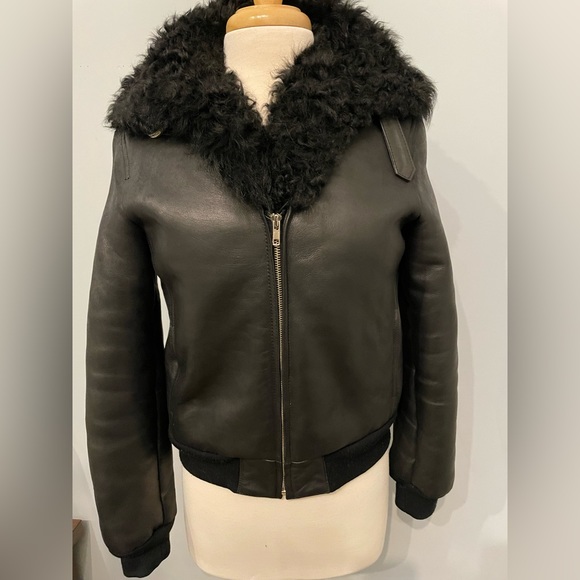 Shearling Leather coat - Picture 5 of 12
